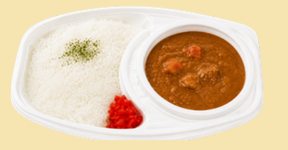 カレー弁当