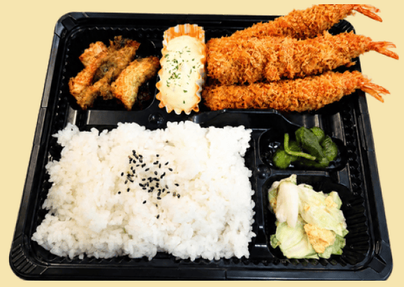 エビフライ弁当