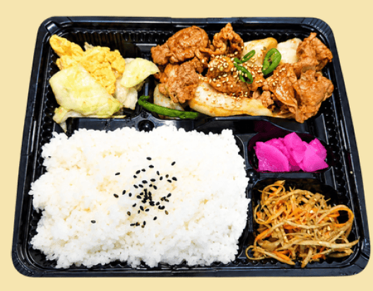 回鍋肉弁当