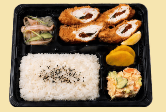 ささみ梅しそカツ弁当